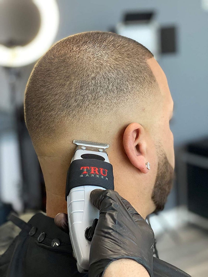TRU BARBER clipper bands 4 PCS, clipper sleeve for barbers, clipper sleeve for barber tools, non slip, heat resistant (Black) - Image 3